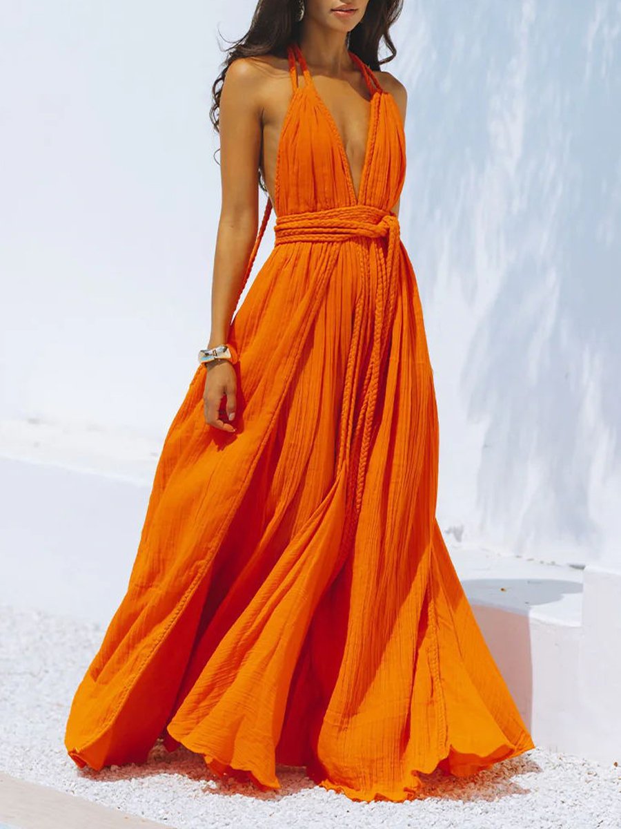 Sexy Backless Strappy Dress Sexy Backless Strappy Dress