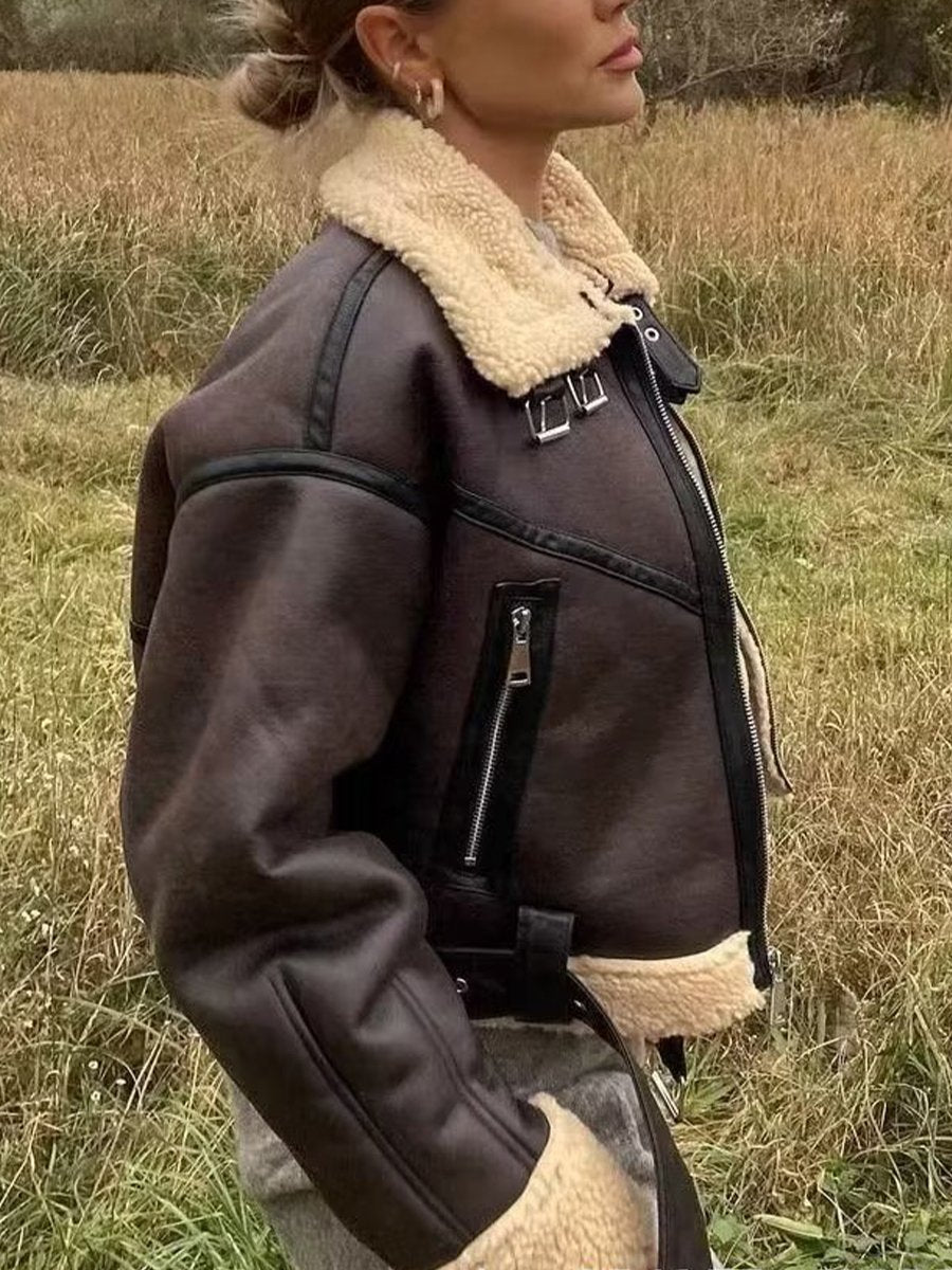 Timeless Shearling Jacket Effortless Style Meets Cold Weather Comfort Timeless Shearling Jacket Effortless Style Meets Cold Weather Comfort