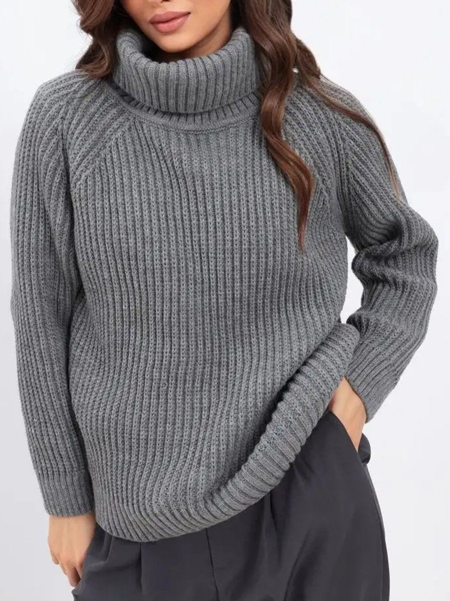 Turtleneck Long Sleeve Sweater Turtleneck Long Sleeve Sweater