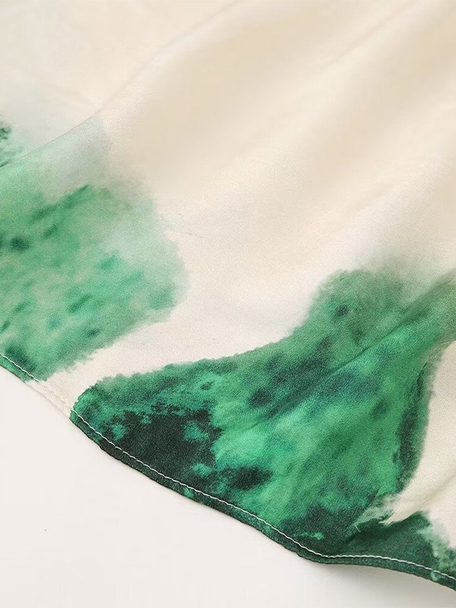 Elegant Watercolor Floral Blouse Elegant Watercolor Floral Blouse